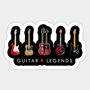 Guitar Legends Collection Sticker